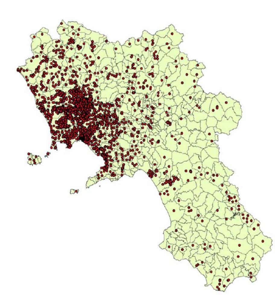 Mappa Arpac
