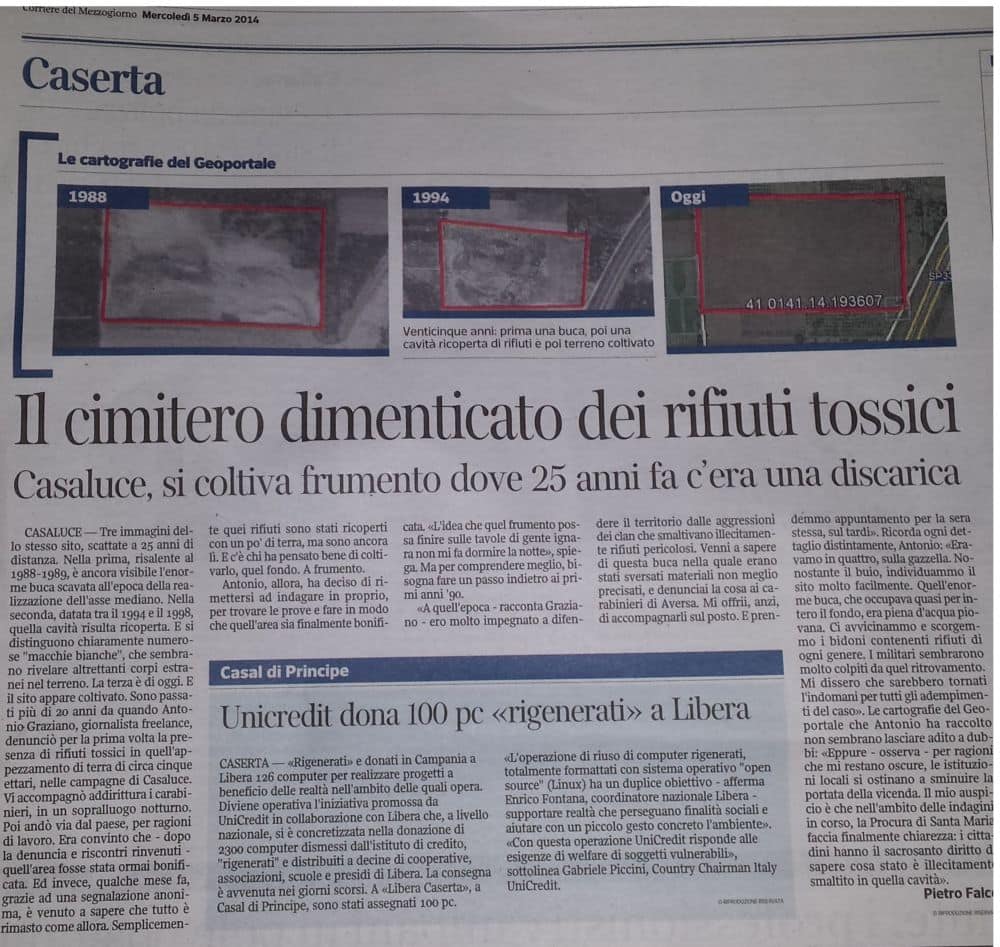 Corriere del Mezzogiorno 5 Marzo 2014