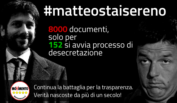 angelo-tofalo-desecretazione-servizi-segreti-matteo-renzi angelo-tofalo-desecretazione-servizi-segreti-matteo-renzi fascicoli spariti camera dei deputati
