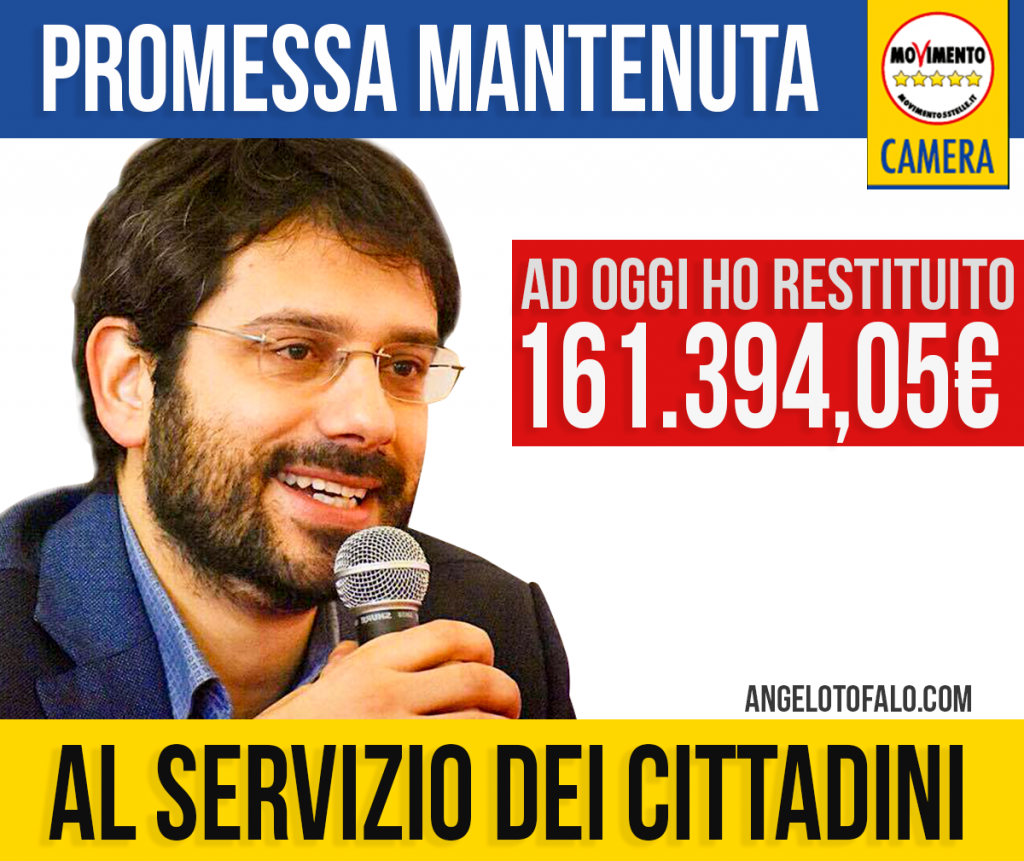 RESTITUZIONE-ANGELO TOFALO