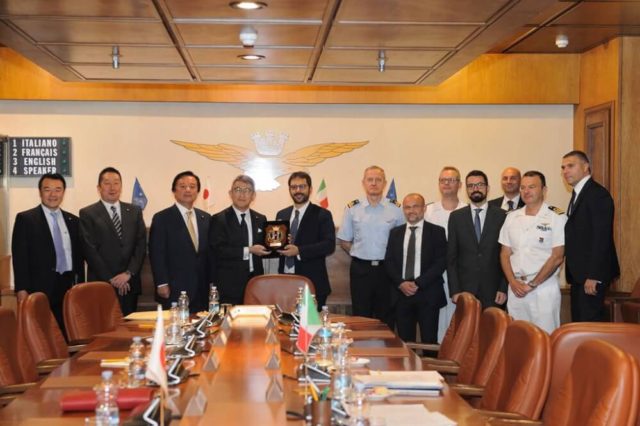 Incontro bilaterale Italia Giappone angelo tofalo movimento 5 stelle