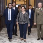 sottosegretario angelo tofalo ministro della difesa elisabetta trenta Capo di Stato Maggiore della Difesa Claudio Graziano 1