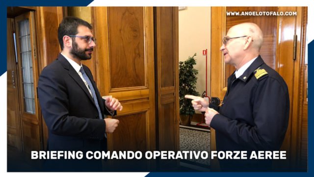 Briefing Comando Operativo Forze Aeree