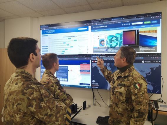Cyber Effect Week attività addestrativa in ambiente simulato