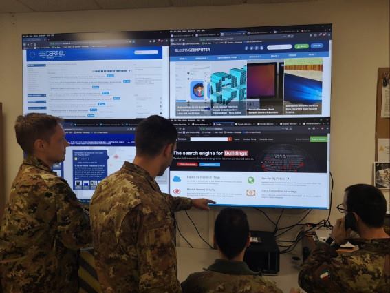 Cyber Effect Week attività addestrativa in ambiente simulato