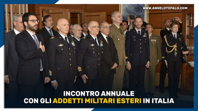 Incontro annuale con gli Addetti Militari esteri in Italia angelo-tofalo-enzo-vecciarelli ministero-difesa-stato-maggiore