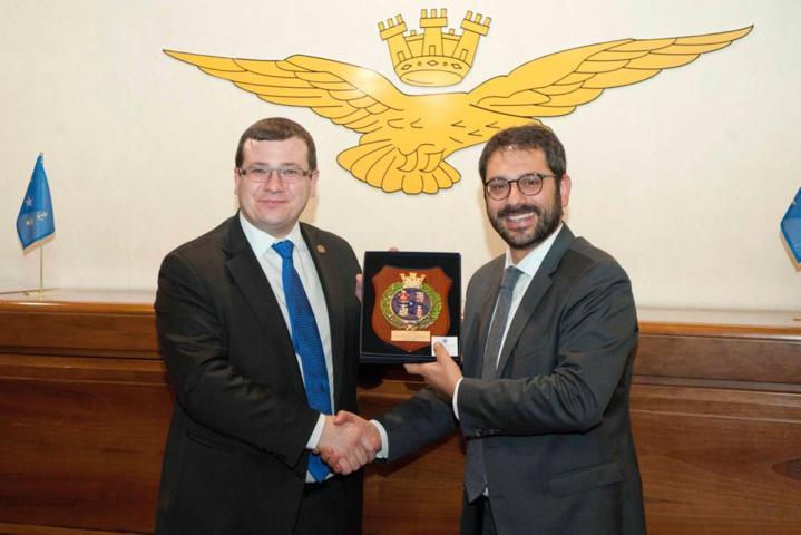 incontro bilaterale italia lituania sottosegretario ministero difesa angelo tofalo Edvinas Kerza