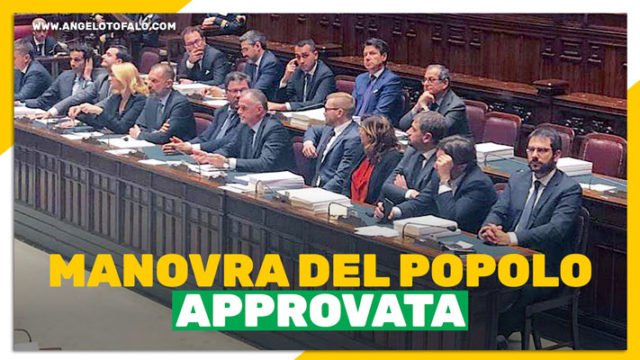 manovra del popolo legge di bilancio 2019