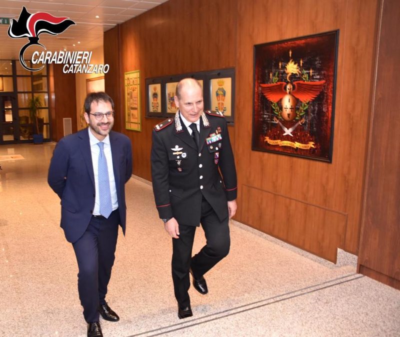 sottosegretario ministro difesa angelo tofalo carabinieri calabria