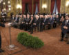 presidente della repubblica sergio mattarella angelo tofalo sottosegretario ministro difesa elisabetta trenta generale farina