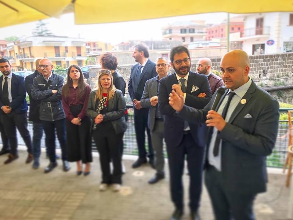 MoVimento 5 Stelle Sarno presentazione della lista civica aniello prisco angelo tofalo (2)