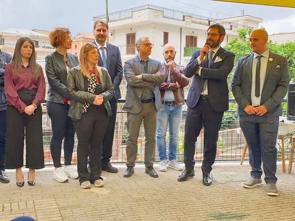 MoVimento 5 Stelle Sarno presentazione della lista civica aniello prisco angelo tofalo (2)