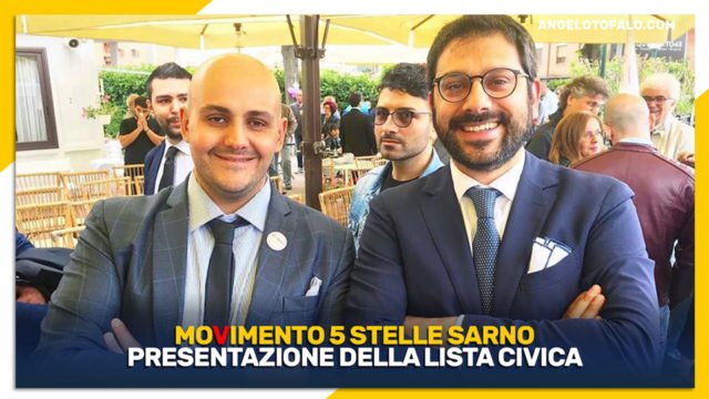 Presentazione-della-lista-civica-movimento-5-stelle-sarno-aniello-prisco-angelo-tofalo