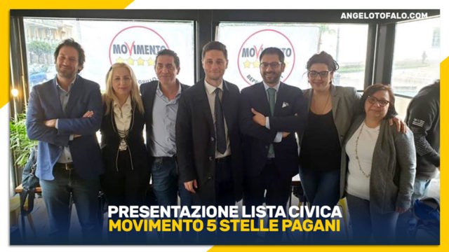 Presentazione lista civica MoVimento 5 Stelle Pagani