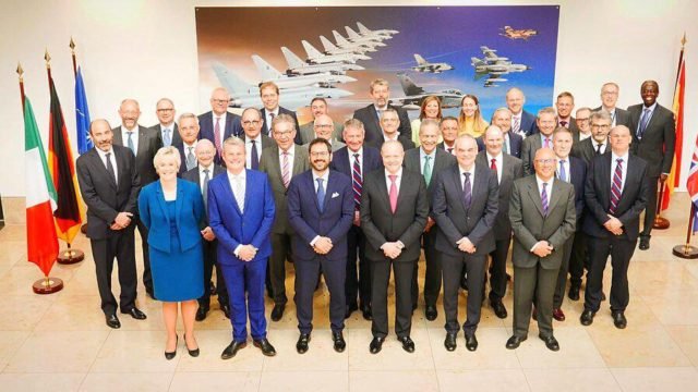 Sottosegretario di Stato Ministero Difesa Angelo Tofalo Meeting ministeriale Eurofighter le potenzialità commerciali del progetto (2) Meeting ministeriale Eurofighter: le potenzialità commerciali del progetto