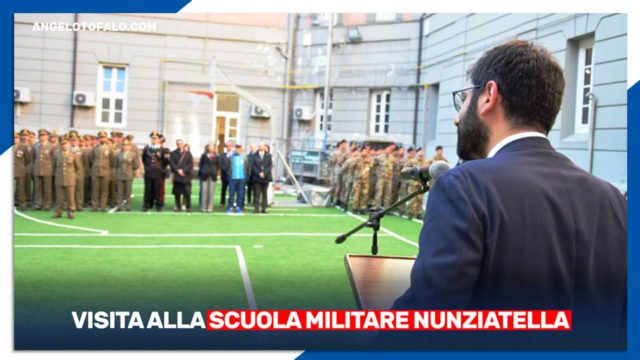 il sottosegretario alla Difesa Angelo Tofalo visita la Scuola Militare Nunziatella