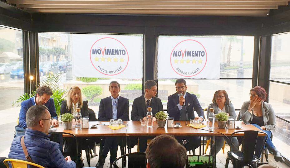 movimento 5 stelle pagani candidato Sindaco Santino Desiderio andrea cioffi angelo tofalo