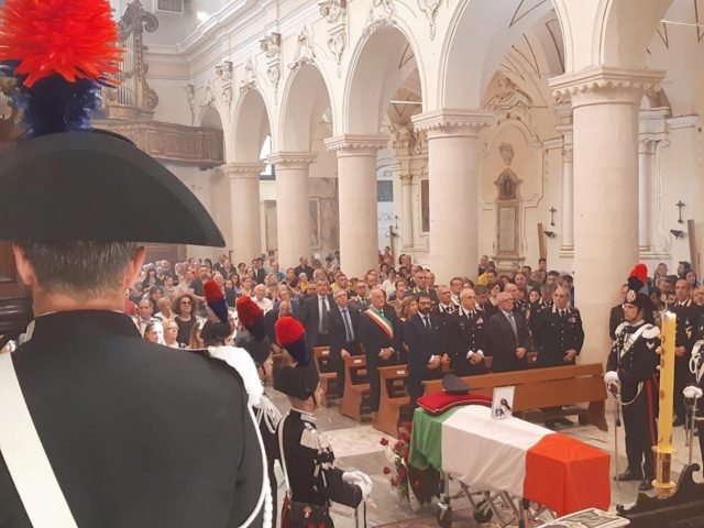 angelo tofalo ultimo saluto a emanuele anzini