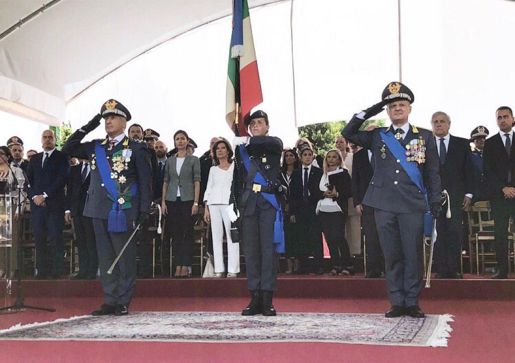 sottosegretario di stato ministero difesa angelo tofalo 245esimo anniversario della fondazione della Guardia di Finanza