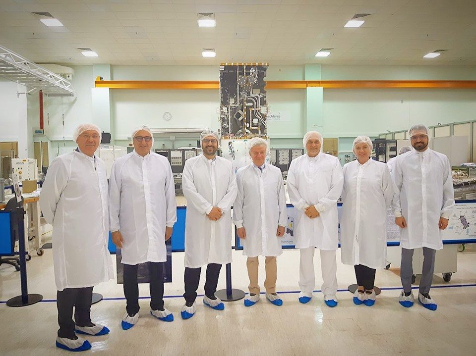 sottosegretario di stato ministero difesa angelo tofalo Thales Alenia Space 2