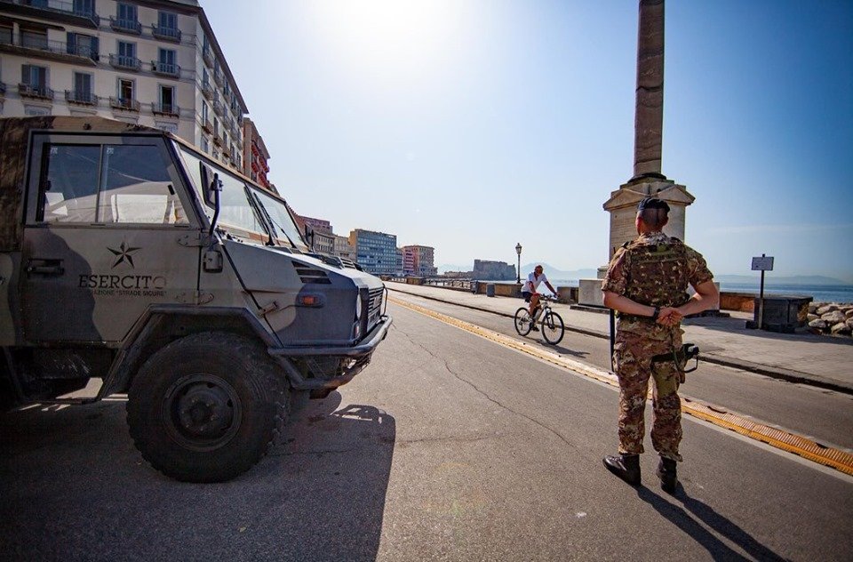 strade sicure militari a lavoro a ferragosto