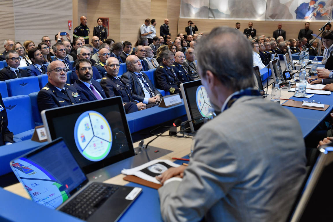 Aeronautica Militare - Innovation Day 2019 - l'intervento di Angelo Tofalo Sottosegretario di Stato alla Difesa