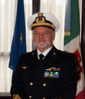 Paolo Treu Comandante in Capo della Squadra Navale