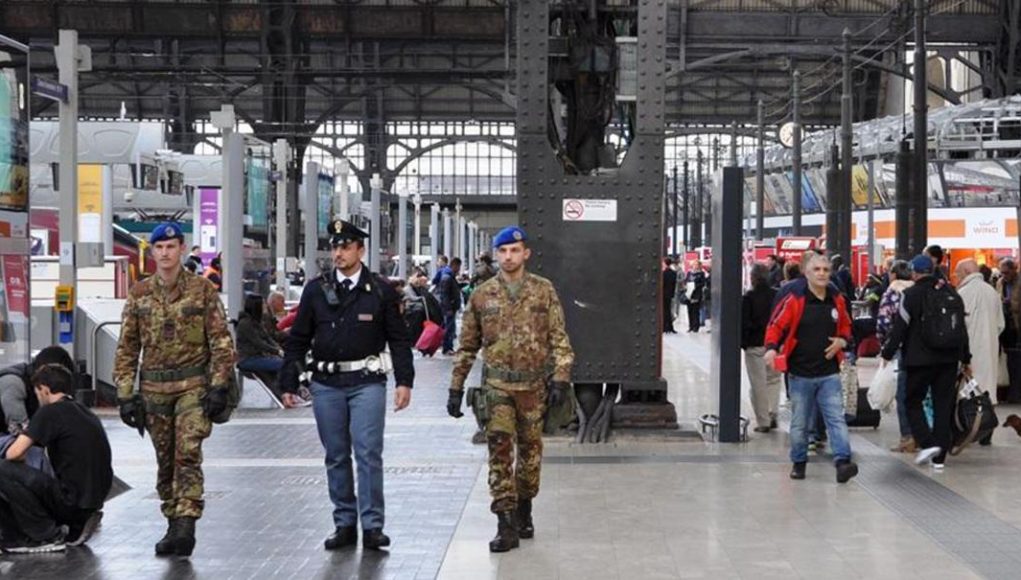 militare ferito milano