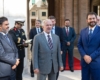 Il Sottosegretario di Stato alla Difesa Angelo con Abdullah Bin Abdulaziz Al Rabeeah, Consigliere del Re dell’Arabia Saudita e Supervisore Generale del Centro Re Salman Tofalo
