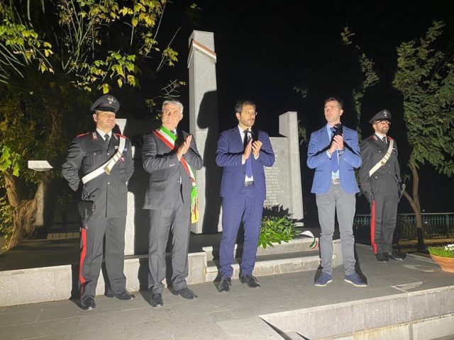 Il Sottosegretario di Stato alla Difesa Angelo Tofalo alla giornata conclusiva del premio internazionale “Nassiriya per la Pace 2019”