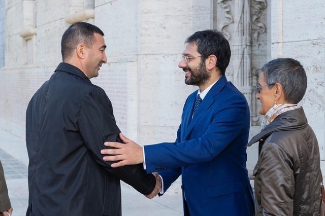 Il Sottosegretario di Stato alla Difesa Angelo Tofalo incontra il Ministro della Difesa del Turkmenista