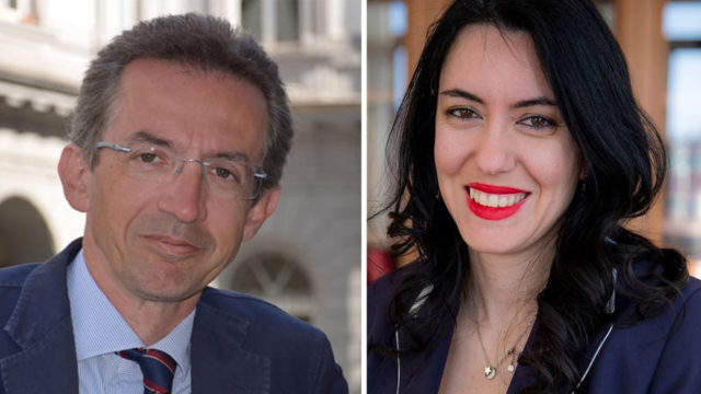 Lucia Azzolina Ministro Scuola e Gaetano Manfredi Ministro Università e la Ricerca