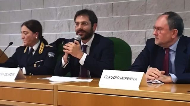 Il Sottosegretario alla Difesa Angelo Tofalo all'Università degli studi di Roma Tor Vergata