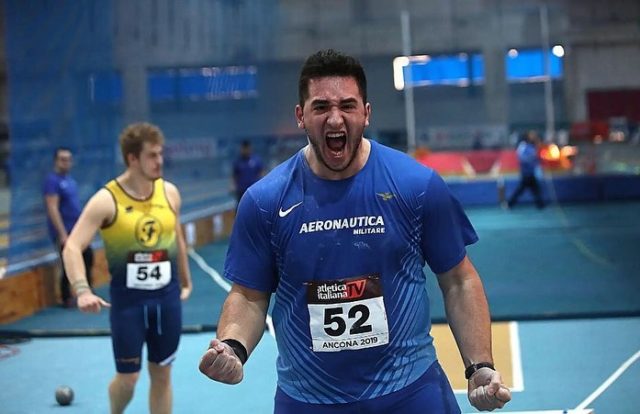 leonardo fabbri sport atleta aeronautica militare