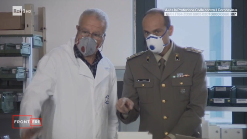 Coronavirus difesa supporto aziende ventilatori polmonari