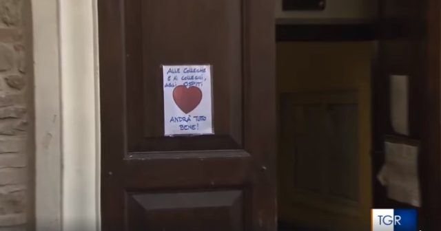 Coronavirus infermieri della Marina Militare a supporto della Casa di Riposo di Cingoli