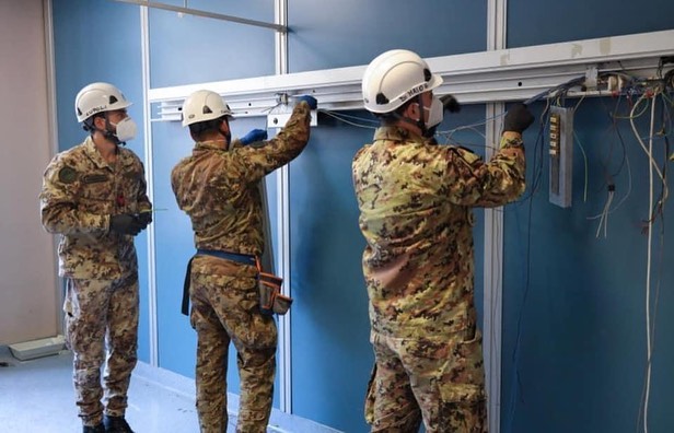 Continua il lavoro delle Forze Armate a supporto del Paese nell'emergenza coronavirus (1)