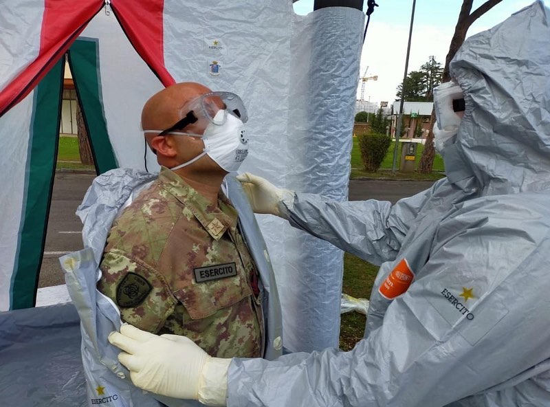 Forze armate in prima linea nel contrasto all’emergenza Coronavirus