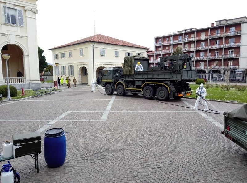 Forze armate in prima linea nel contrasto all’emergenza Coronavirus