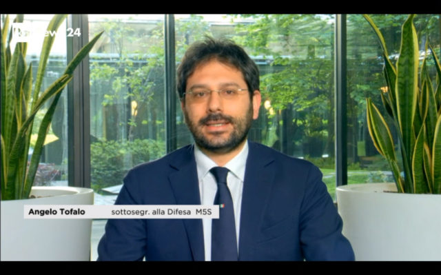 angelo tofalo rai news 24 difesa forze armate esercito italiano geopolitica fase 2 coronavirus russia cina usa