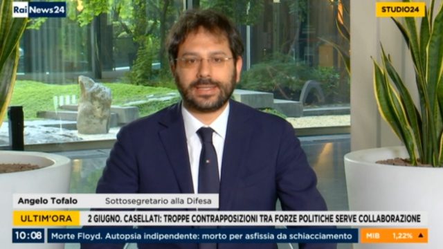 Angelo Tofalo a Rai News 24 - La Festa della Repubblica