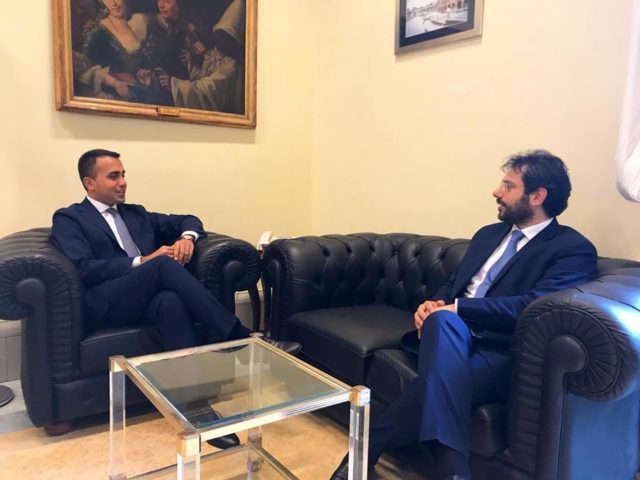 Angelo Tofalo e Luigi Di Maio