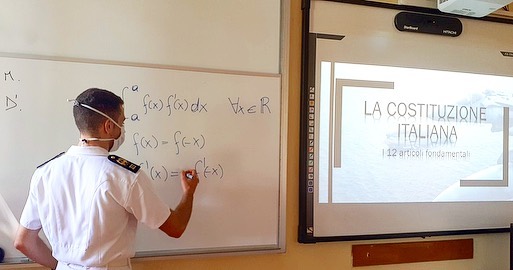 Fine corso Aither della Scuola Navale Militare F. Morosini.