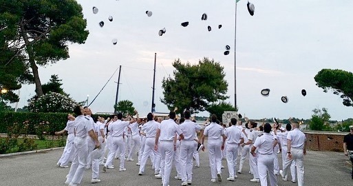 Fine corso Aither della Scuola Navale Militare F. Morosini.