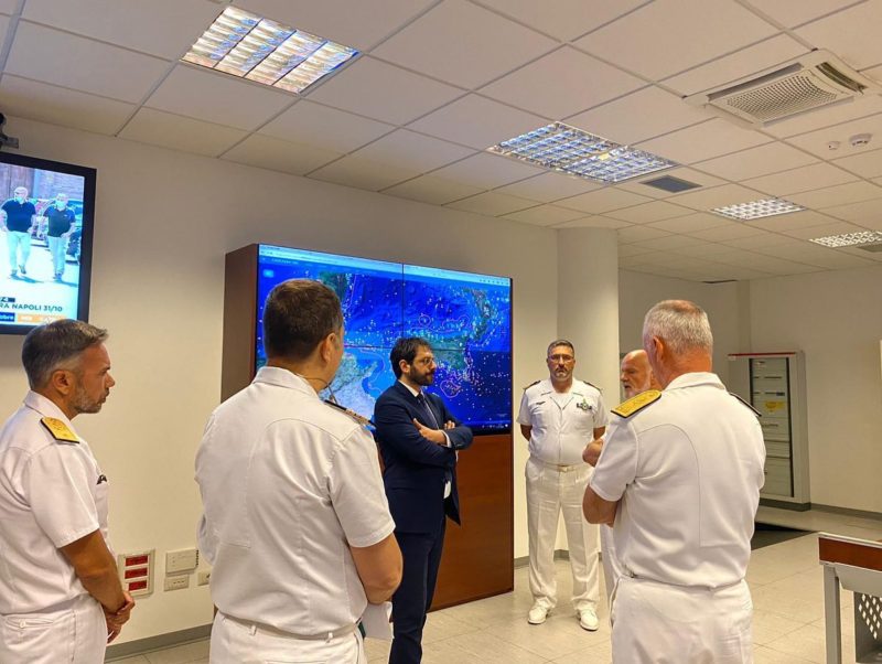 Il Sottosegretario alla Difesa Tofalo visita il CINCNAV