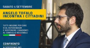 Taglio parlamentari: Angelo Tofalo a Salerno per il Sì al referendum Angelo Tofalo a Salerno per sostenere il Sì al referendum taglio parlamentari