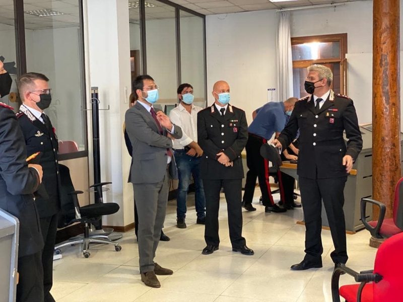 Il Sottosegretario Tofalo visita il Comando Provinciale Carabinieri di Venezia