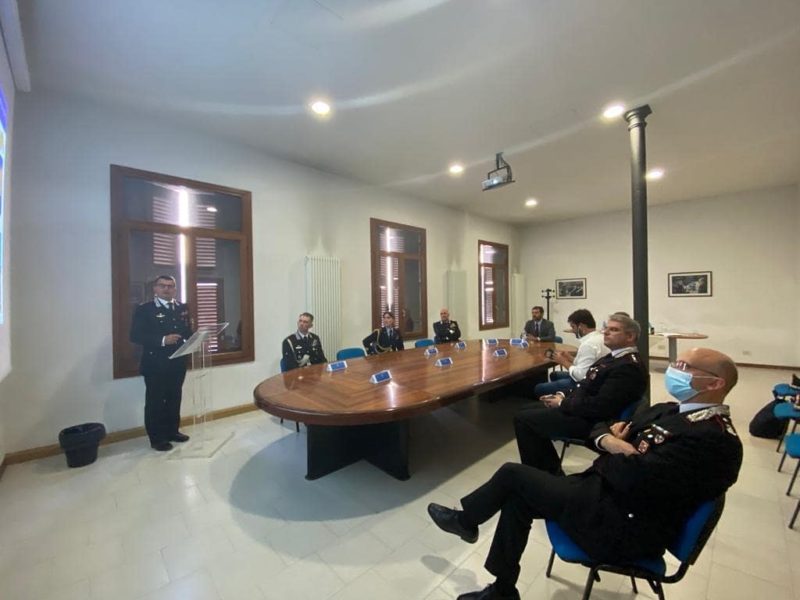 Il Sottosegretario Tofalo visita il Comando Provinciale Carabinieri di Venezia