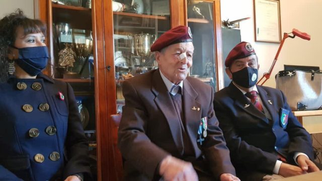 183° Reggimento Paracadutisti “Nembo” Auguri al paracadutista Luigi Tosti