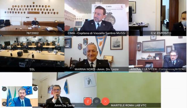 Visita virtuale tra alcuni enti della Marina Militare